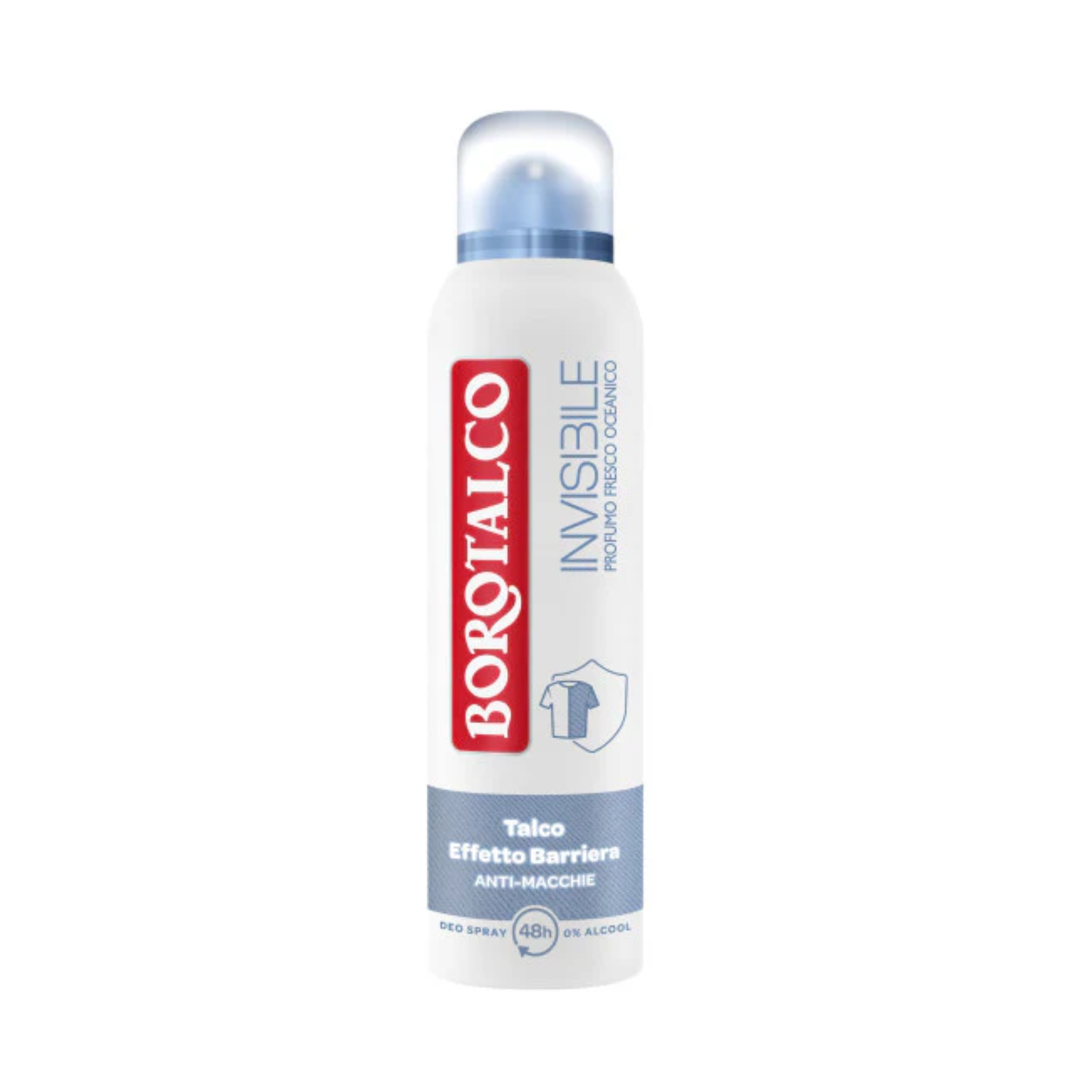 Borotalco Deodorant Spray Invisible No Transfer 150ml