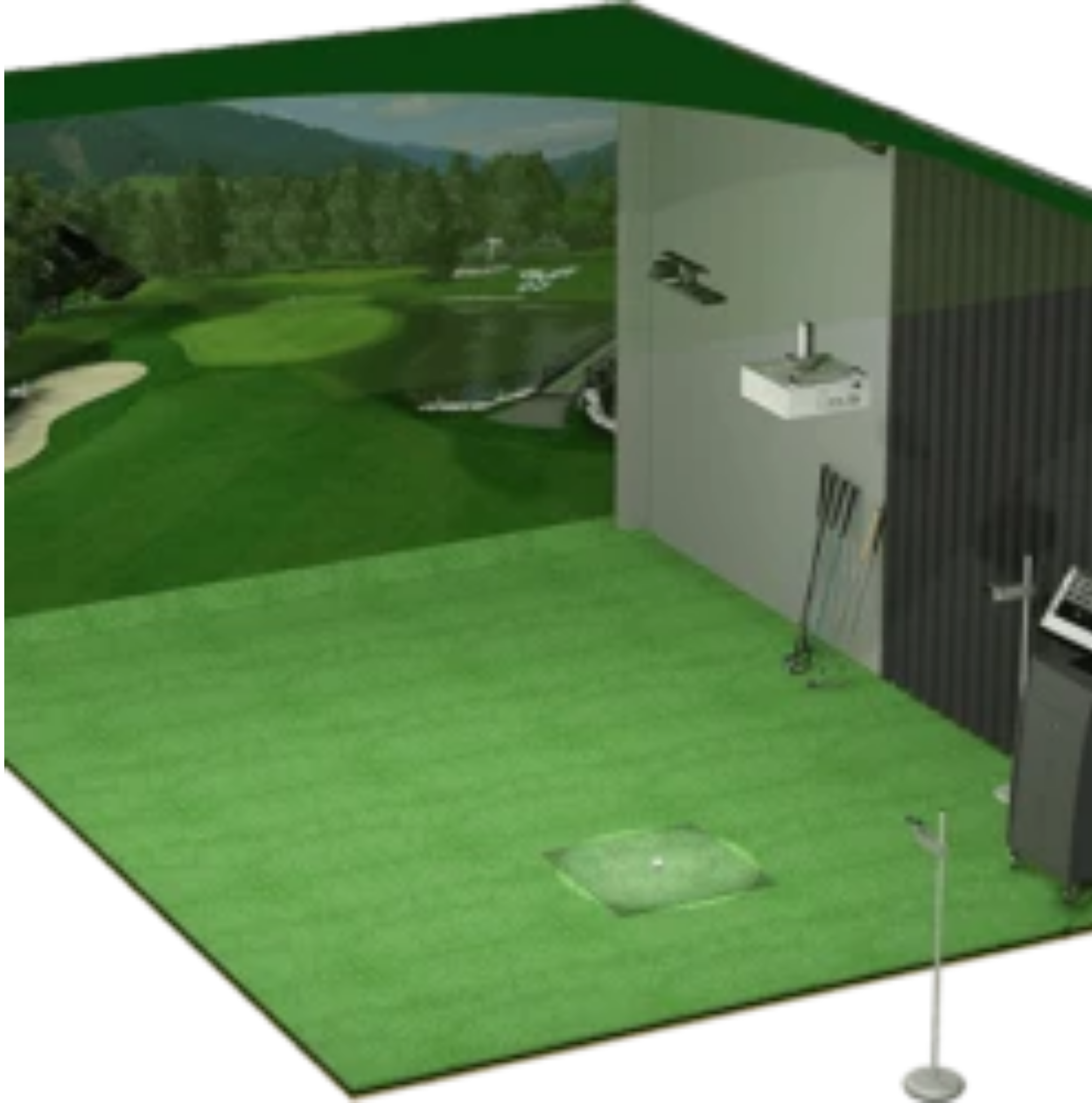 GatorFIT® – Golf Simulator Turf with ActionBACK