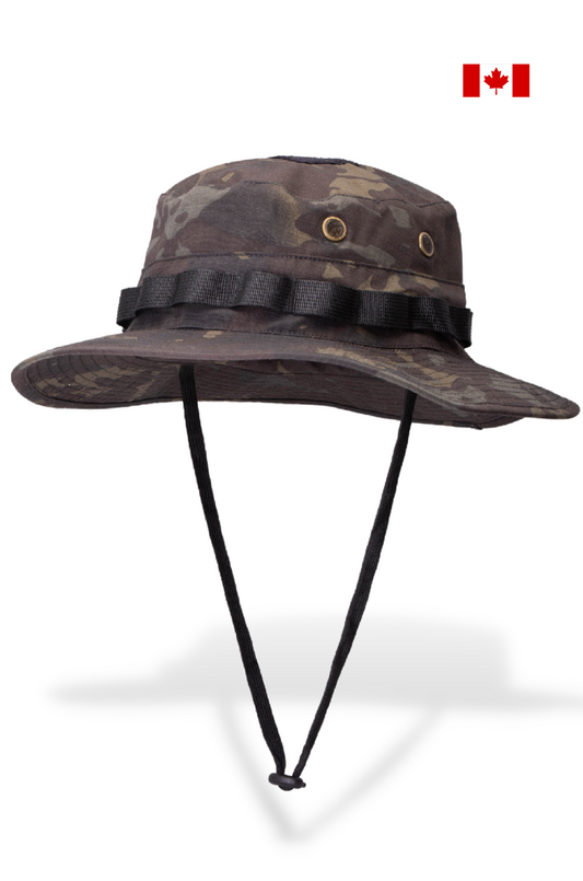 KETTLEBAND Bonnie Hat Boonie Hat Wide Brim Sun Hat Bucket Hat Lightweight Perfect for Outdoor Activities-Dark